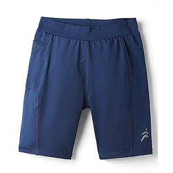 Pine Active Super Stretch Solid Cycling Shorts - Navy Blue