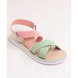 Pine Kids Back Strap Closure Sandals - Mint Green