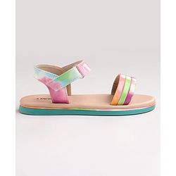 Pine Kids Sandals with Velcro Closure -  Multicolor