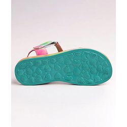 Pine Kids Sandals with Velcro Closure -  Multicolor