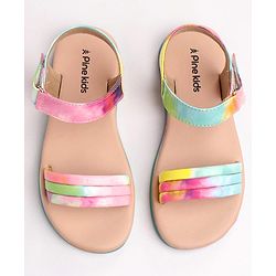 Pine Kids Sandals with Velcro Closure -  Multicolor