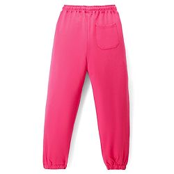 Pine Kids Cotton Knit Full Length  Lounge Pant with Anime Print - Pink
