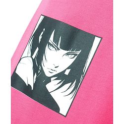 Pine Kids Cotton Knit Full Length  Lounge Pant with Anime Print - Pink