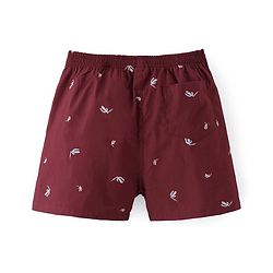 Pine Kids Cotton Elasticated Boxers Cactus Print Pack of 2 (Color May Vary)