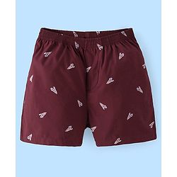 Pine Kids Cotton Elasticated Boxers Ice Cream Print Pack of 2 (Color May Vary)