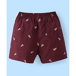 Pine Kids Cotton Elasticated Boxers Ice Cream Print Pack of 2 (Color May Vary)