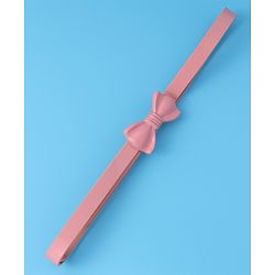 Pine Kids Belts with Bow Applique - Pink