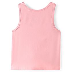 Pine Kids Cotton Lycra Knit Sleeveless  Slips  Floral Print Pack of 3 - Multicolour