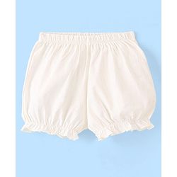 Pine Kids Cotton Elasticated Bloomers Pack of 3 (Color May Vary)