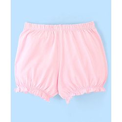 Pine Kids Cotton Elasticated Bloomers Pack of 3 (Color May Vary)
