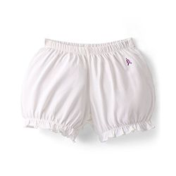 Pine Kids Cotton Lycra Mid Thigh Solid Panties & Bloomers Pack Of 3 - Multicolour