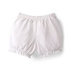 Pine Kids Cotton Lycra Mid Thigh Solid Panties & Bloomers Pack Of 3 - Multicolour