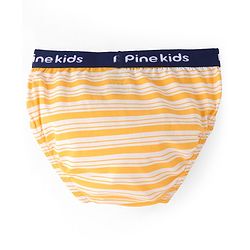 Pine Kids Cotton  Lycra Briefs Pack of 3  (Color May Vary)