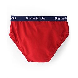 Pine Kids Cotton  Lycra Briefs Pack of 3  (Color May Vary)