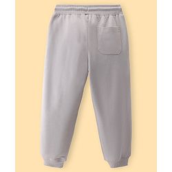 Pine Kids Cotton Knit Full Length Lounge Pant with Placement Print - Grey