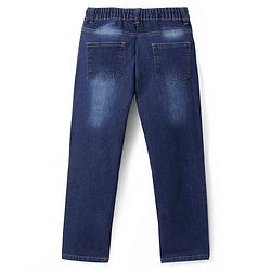 Pine Kids Full Length Denim Washed Jeans - Dark Blue