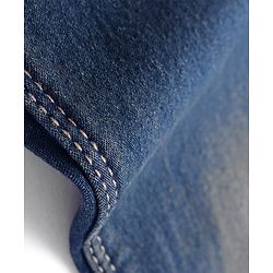 Pine Kids Woven Full Length Solid Denim Jeans - Navy Blue