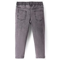 Pine Kids Full Length Washed Denim Jeans - Black