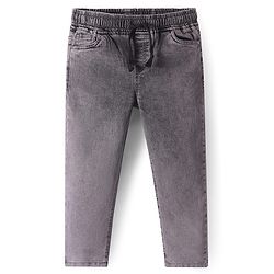 Pine Kids Full Length Washed Denim Jeans - Black