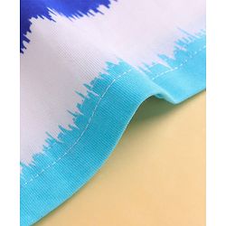 Pine Kids Cotton Knit Half Sleeves  T-Shirt with  Gradient Stripes - Multicolor