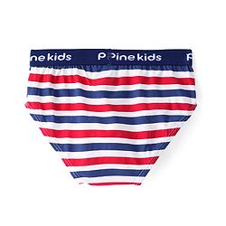 Pine Kids Cotton Lycra Knit Briefs Pack of 3 (Color & Print May Vary)