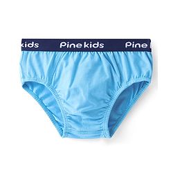 Pine Kids Cotton Lycra Knit Briefs Pack of 3 (Color & Print May Vary)