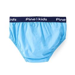 Pine Kids Cotton Lycra Knit Briefs Pack of 3 (Color & Print May Vary)