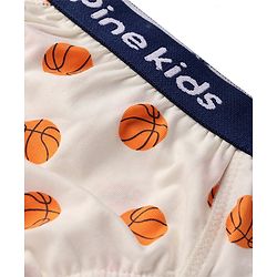 Pine Kids Cotton Lycra Briefs Pack of 3 (Color May Vary)