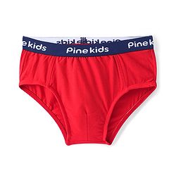 Pine Kids Cotton Lycra Knit Briefs Pack of 3 (Color & Print May Vary)