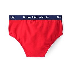 Pine Kids Cotton Lycra Knit Briefs Pack of 3 (Color & Print May Vary)