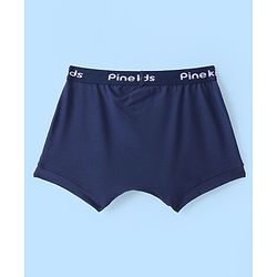 Pine Kids Cotton Lycra Solid Trunks Pack of 3 - ( Color May Vary)
