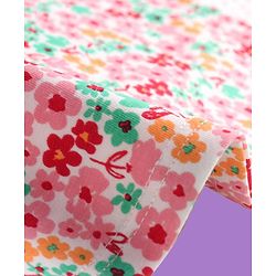 Pine Kids Cotton Lycra Knit Sleeveless Slips Floral & Heart Print Pack Of 3 (Color May Vary)
