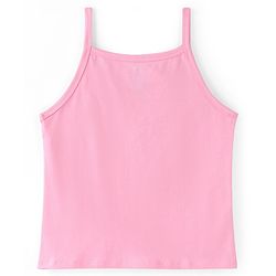 Pine Kids Cotton Lycra Sleeveless Slips Pack of 3 (Color & Print May Vary)