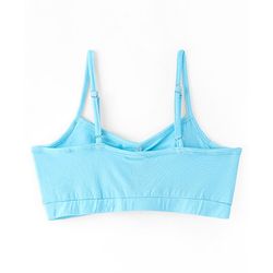 Pine Kids Cotton Sleeveless Bralettes With Stripes & Rainbow Print Pack of 3 (Colour May Vary)