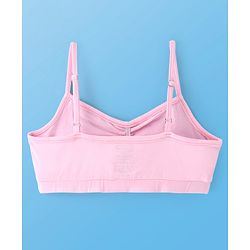 Pine Kids Cotton Sleeveless Bralettes With Floral Print Pack of 3 (Colour May Vary)