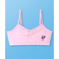 Pine Kids Cotton Sleeveless Bralettes With Floral Print Pack of 3 (Colour May Vary)