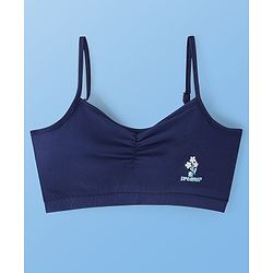 Pine Kids Cotton Sleeveless Bralettes With Floral Print Pack of 3 (Colour May Vary)