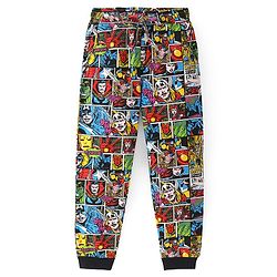 Pine Kids Marvel Cotton Knit Half Sleeves Night Suit With Avengers Comics Print - Multicolor