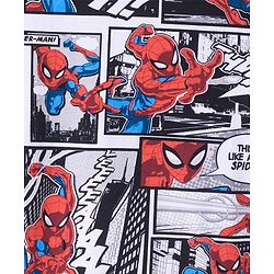 Pine Kids Marvel Single Jersey Knit Half Sleeve Night Suit with Spiderman Print - Multicolor