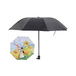 Pine Kids  Umbrella With Flower Design - Multicolor