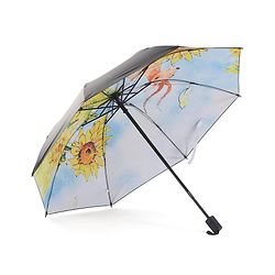 Pine Kids  Umbrella With Flower Design - Multicolor