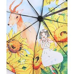 Pine Kids  Umbrella With Flower Design - Multicolor