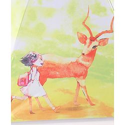 Pine Kids  Umbrella With Dear Design - Multicolor