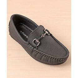 Pine Kids Slip On Formal Shoes - Brown
