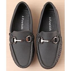 Pine Kids Slip On Formal Shoes - Brown