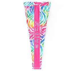 Pine Active Knit Full Length Printed Super Stretch Leggings - Multicolor