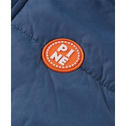 Pine Kids Sleevless Padded Hooded Jacket with Solid Colour - Airforce (Navy Blue)