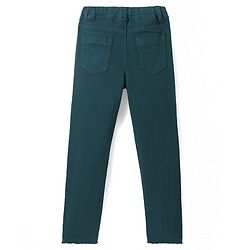 Pine Kids Denim Full Length Solid Jegggins - Teal Blue