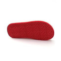 Pine Kids Slip On Flip Flops with Marble Print - Fuchsia