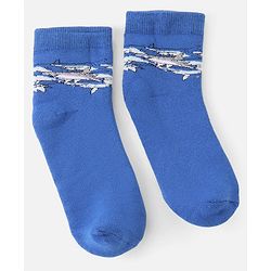 Pine Kids Knitted Silvadur Antimicrobial Ankle Length Striped Socks - Pack of 3 ( Color May Vary )